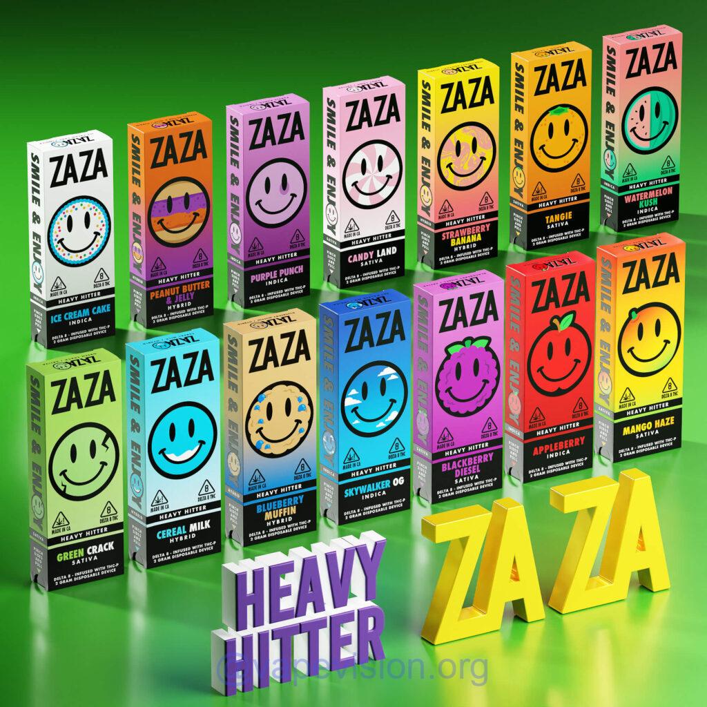 Different flavors zaka disposable vape1