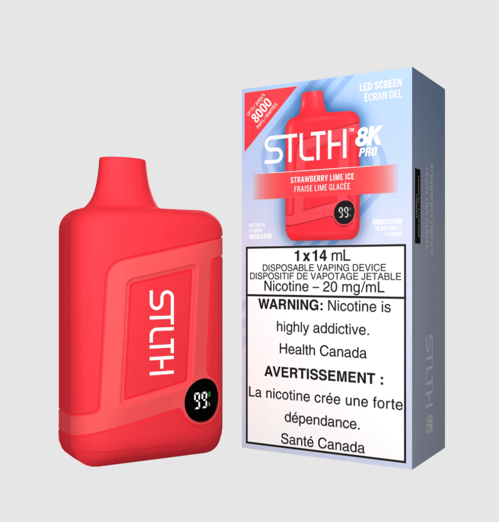 5. STLTH 5K Disposable Vape (Strawberry Ice)