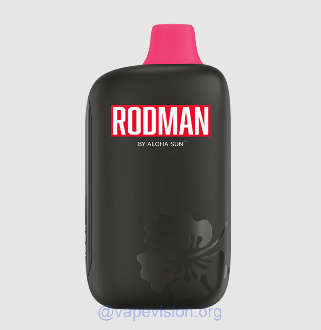 6 - rodman by aloha sun lush ice flavors disposable vape