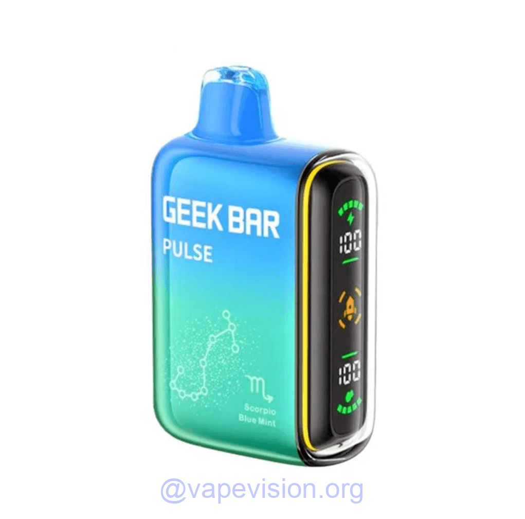 9 Geek Bar Pulse 15000(Blue Razz Ice)