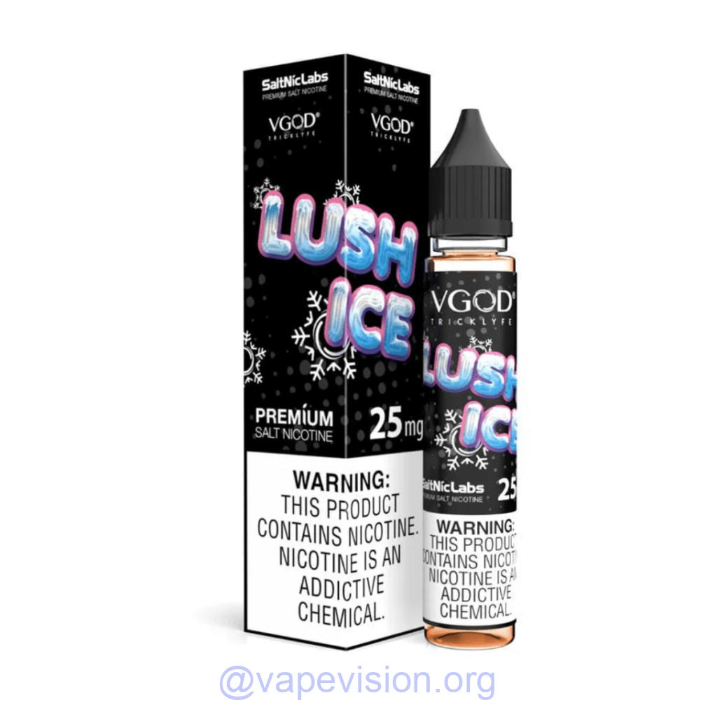 9 - vgod lush ice flavors vape juice