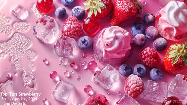 Top 10 Strawberry Vape in 2024 Ice Fruit and Desserts