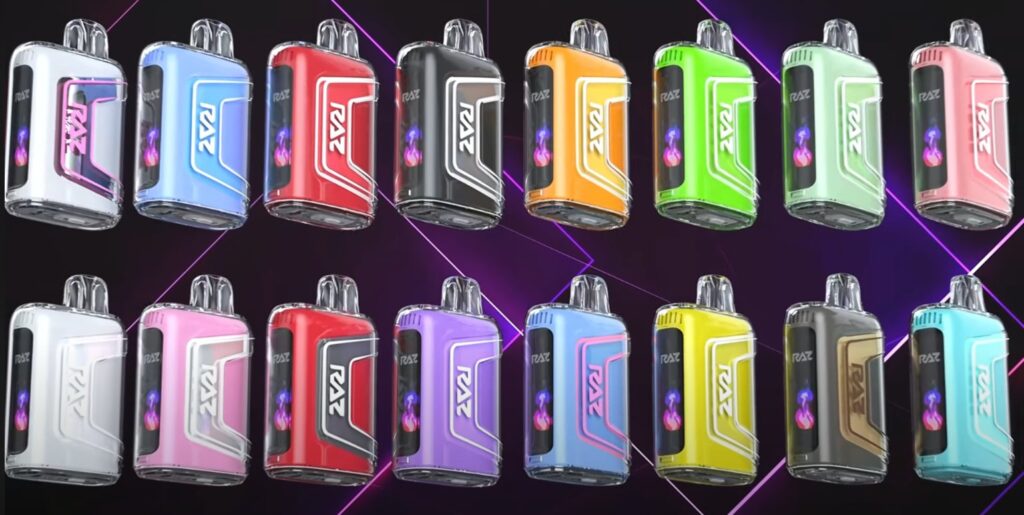 RAZ Vape tn9000 flavors