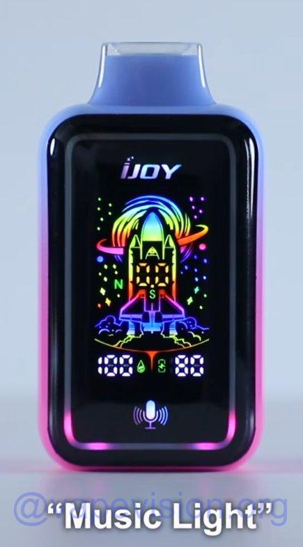 iJoy Vape Music Light mode